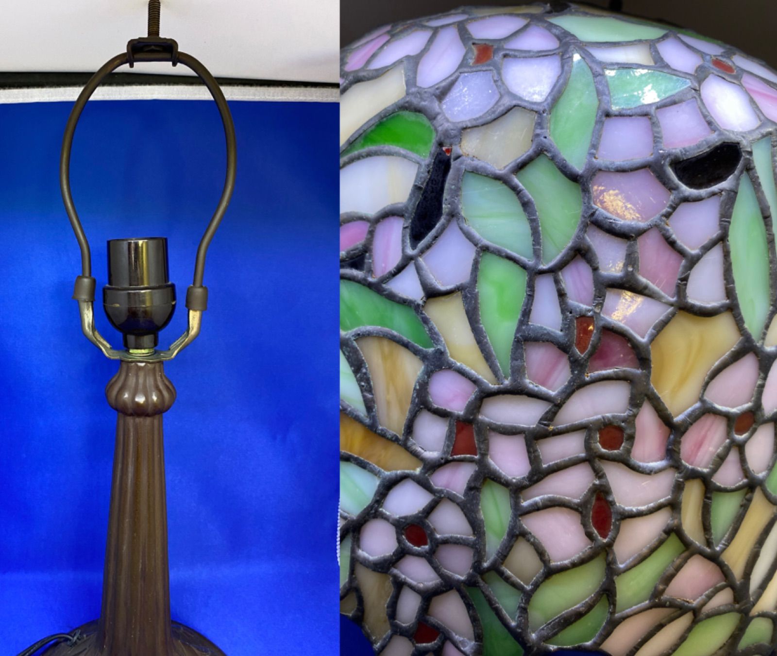 ステンドグラス 桜 ティファニーランプ ステンドグラスランプ