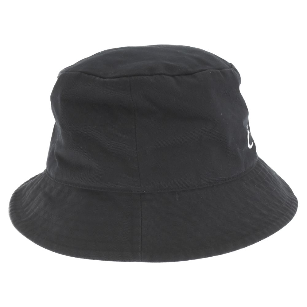 CELINE (セリーヌ) 22SS Hedi Slimane LOGO BUCKET HAT ロゴプリントコットンバケットハット 帽子 ブラック  2AU5B968P - メルカリ