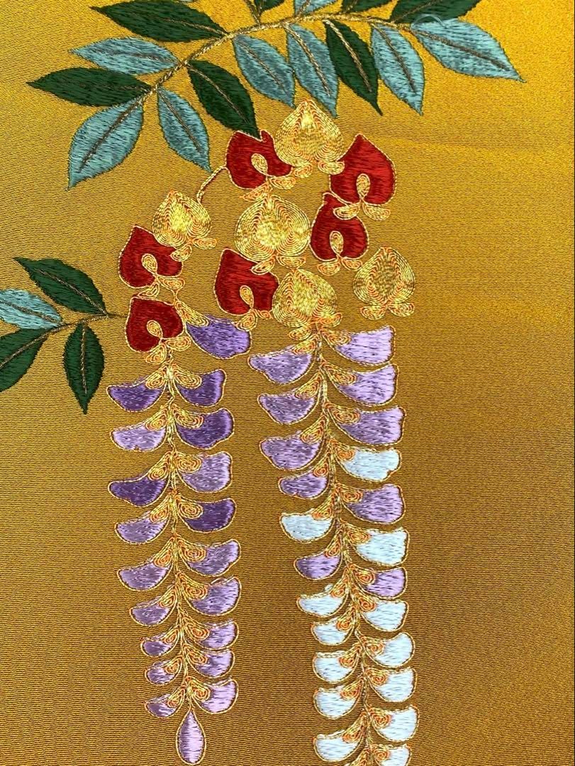 振袖 刺繍 金駒 ちりめん 身丈162cm MO3143 【公式通販】
