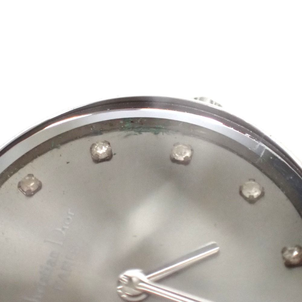 Ft1299221 クリスチャンディオール 腕時計 D44-120 グレー文字盤  