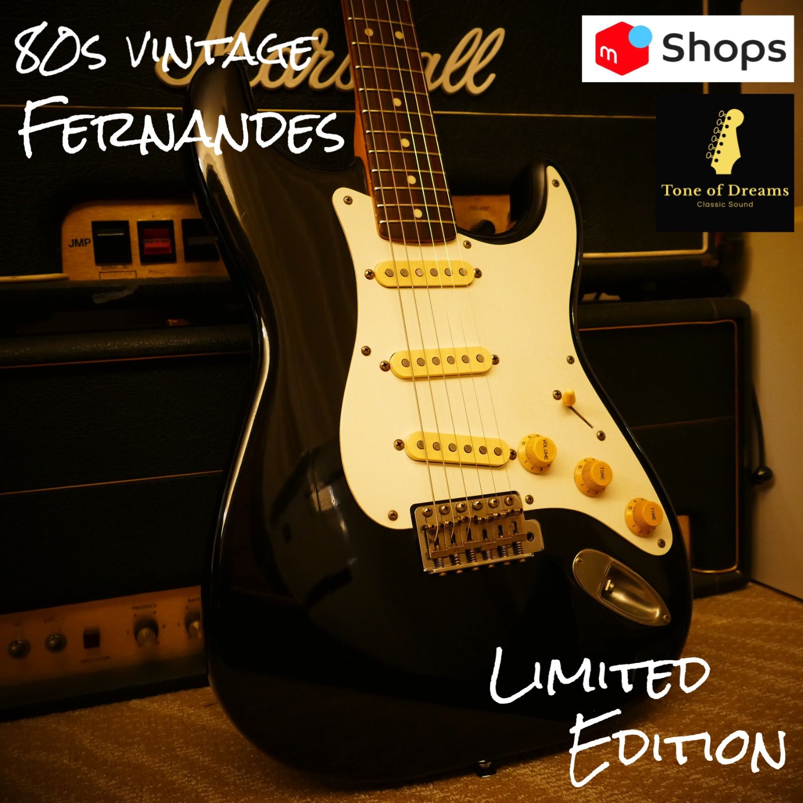 Vintage 80's Fernandes Limited Edition Mod - メルカリ