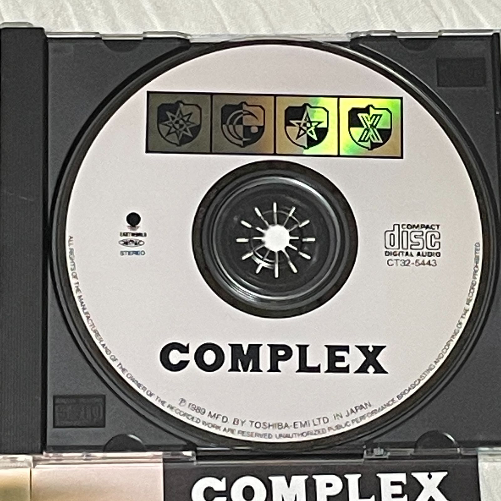 コンプレックス｜COMPLEX（中古CD）｜吉川晃司、布袋寅泰