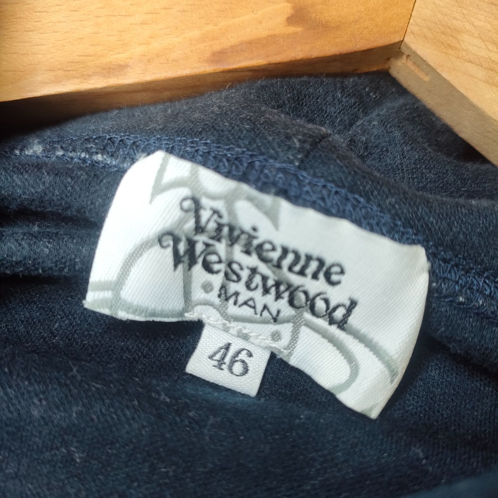 ヴィンテージ 美品 ヴィヴィアンウエストウッド パーカー ネイビー 中古・古着通販】Vivienne Westwood man (ヴィヴィアン ウェスト