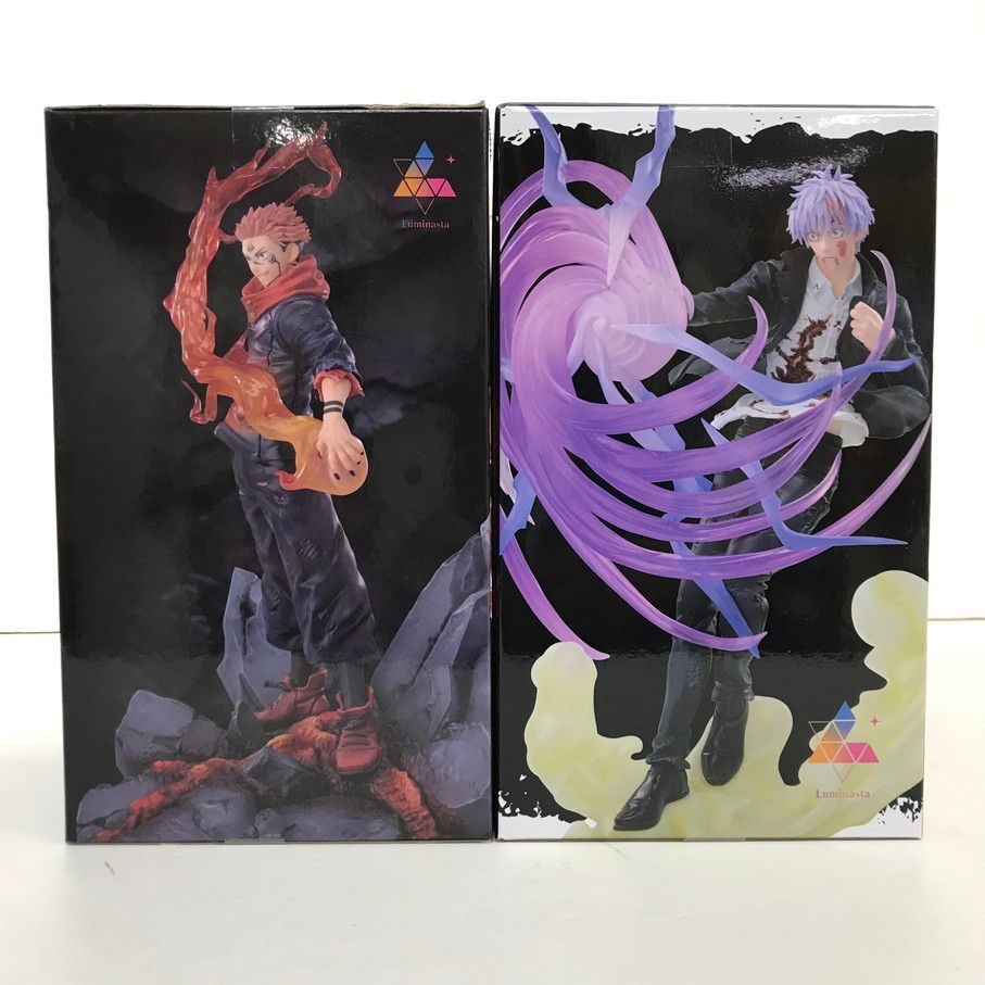 呪術廻戦Luminasta 五条悟 虚式「茈」 宿儺 「■」「開 2種3セット Amazon.co.jp: 呪術廻戦 懐玉・玉折 Luminasta 五条悟 虚式「茈