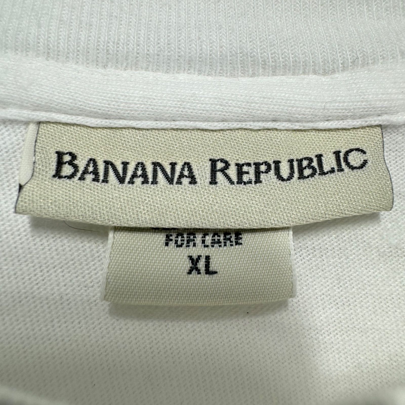 90s vintage USA製 BANANA REPUBLIC Logo Print T-shirt Tee