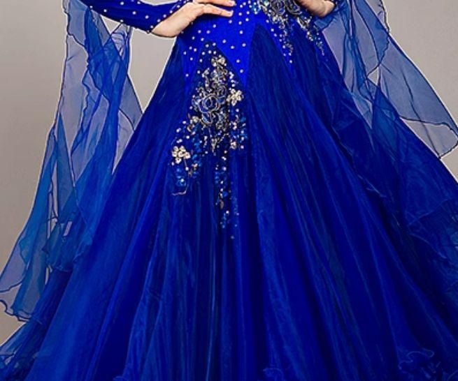 社交ダンスドレス モダンダンス スタンダードドレス 華やかな オーダー