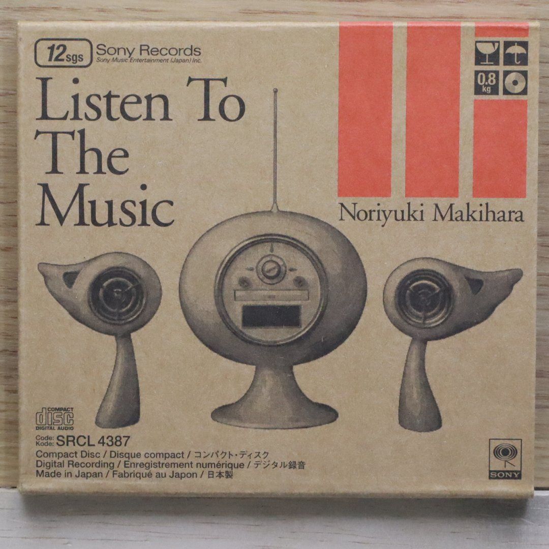 国内盤CD☆槇原敬之/Noriyuki Makihara□ Listen To The Music 