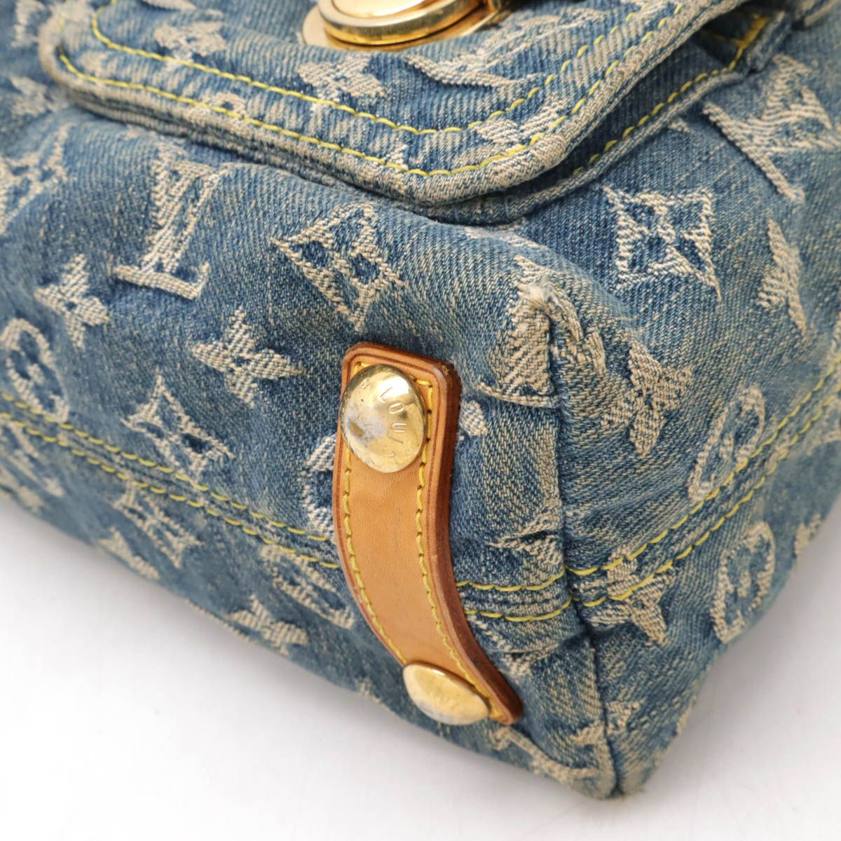 LOUIS VUITTON ルイ ヴィトン モノグラムデニム バギーPM ショルダー  