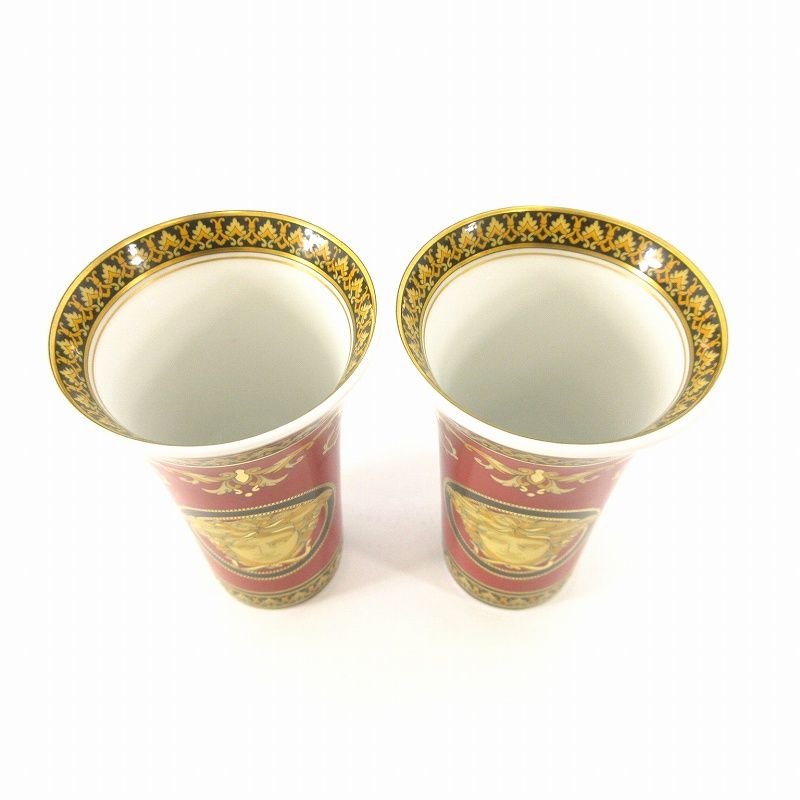 美品　ヴェルサーチ　ローゼンタール　花瓶　VERSACE ヴェルサーチ ヴェルサーチェ VERSACE ローゼンタール Rosenthal