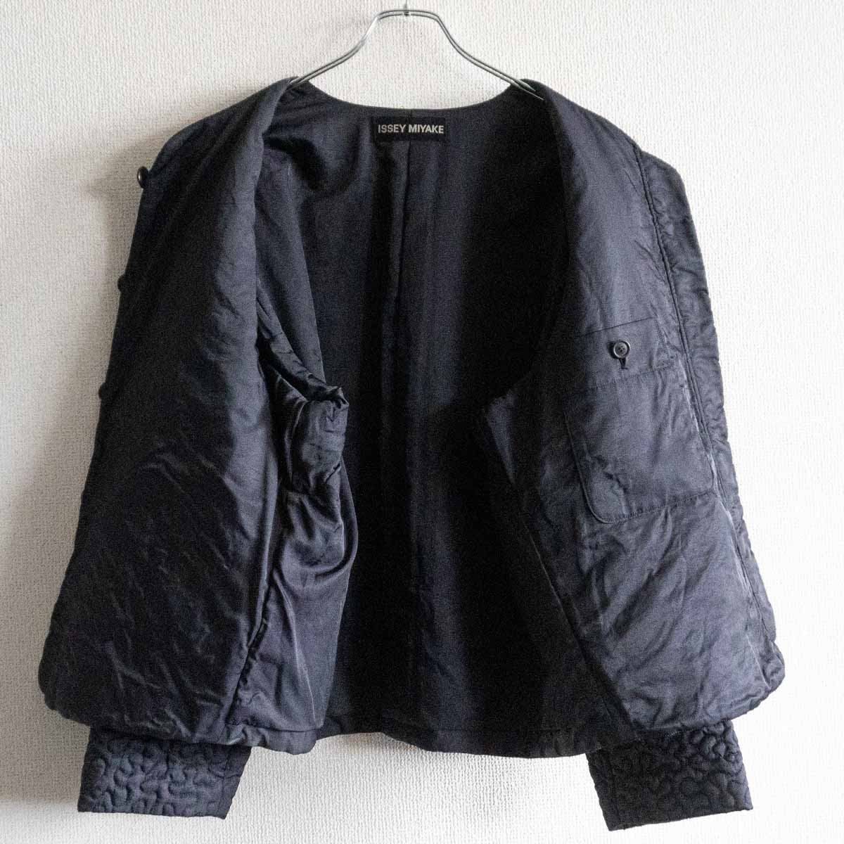 90S/アーカイブ】ISSEY MIYAKE 【キルティング ジャケット】M 90S/アーカイブ】ISSEY MIYAKE 【キルティング ジャケット】M