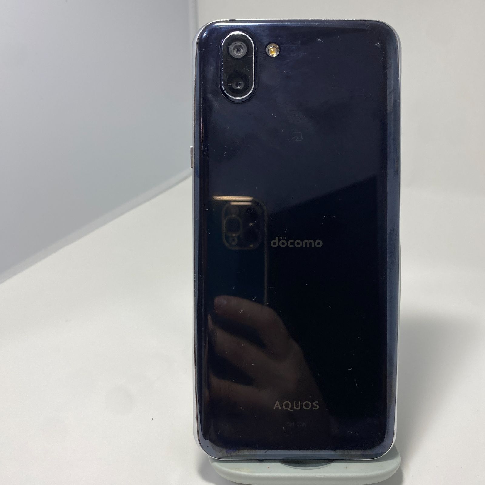 AQUOS R2 SH-03K ブラック　64GB  ドコモ　docomo　画面ヒビ　A78