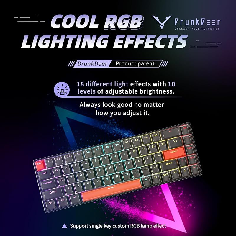 PBTキーキャップ RGB