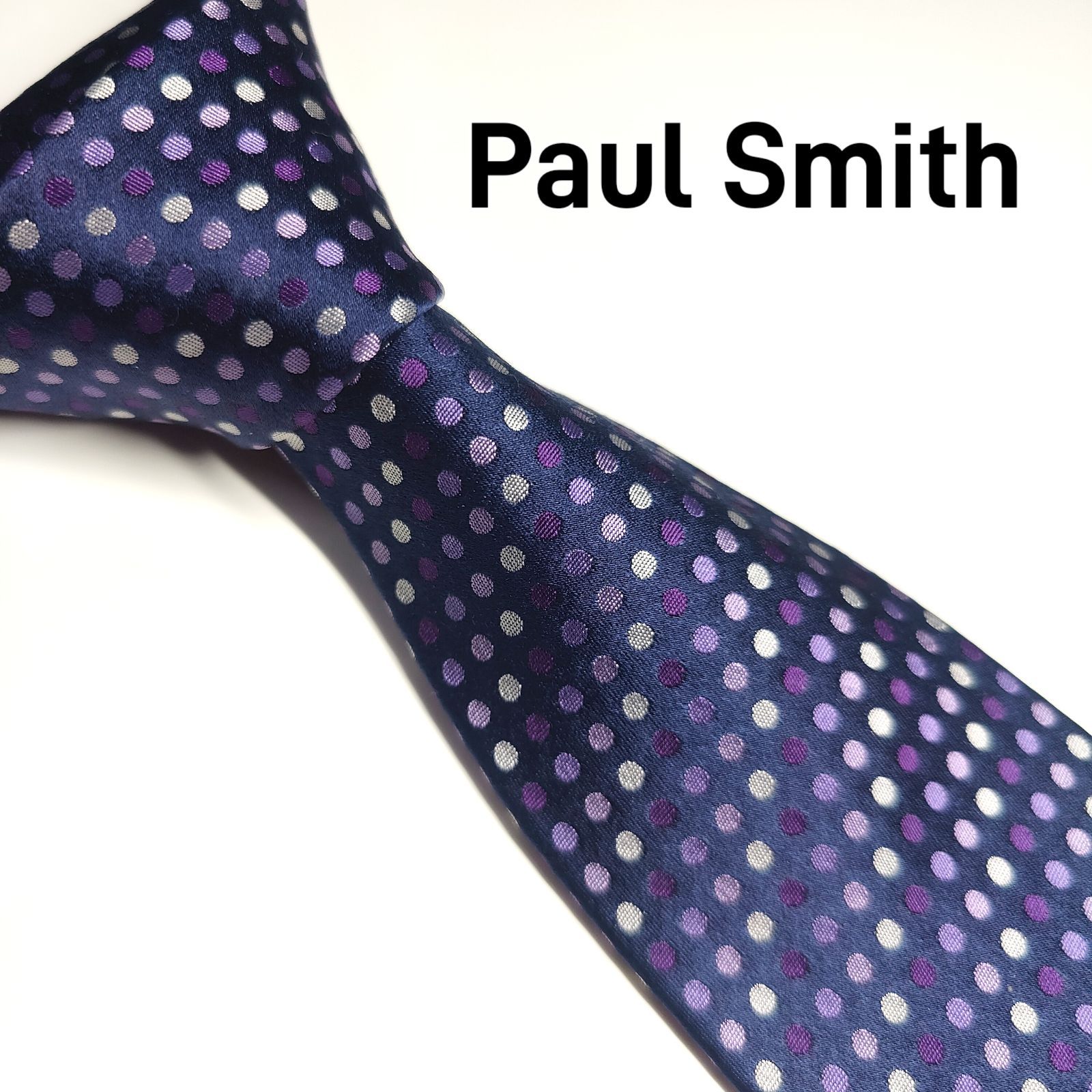 無料配達 Paul Smith ネクタイ ドット柄 水玉柄 cerkafor.com