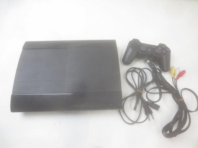 品 ゲーム プレイステーション3 PS3本体 CECH-4200B チャーコルブラック 動作品 周辺機器付き
