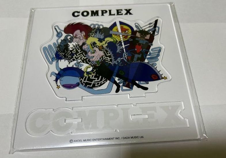 [新品未開封] COMPLEX　日本一心 アクリルスタンドA～D COMPLEX（コンプレックス）2024 日本一心 グッズ 吉川晃司 布袋寅泰