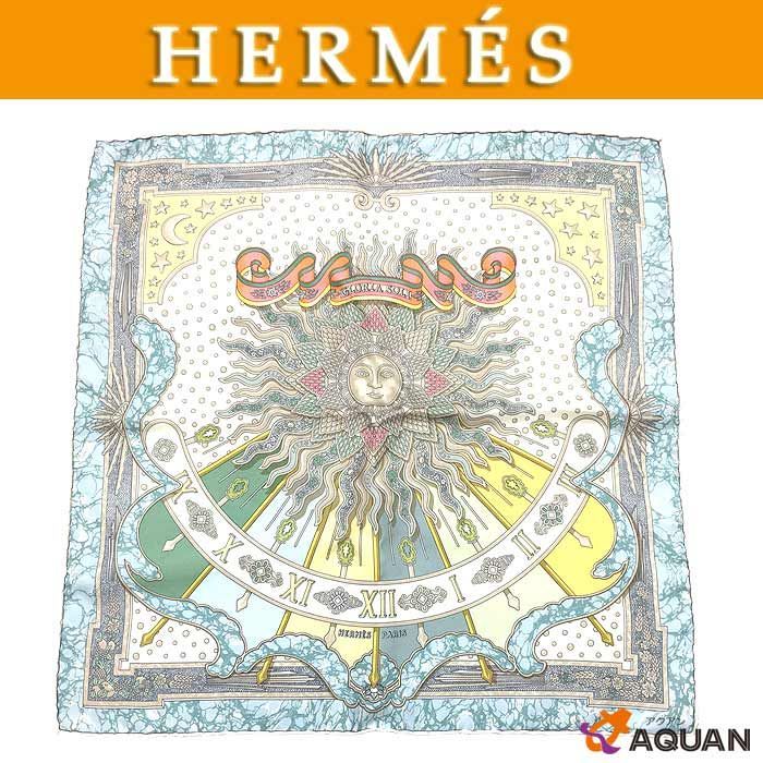 HERMES エルメス スカーフ GLORIA SOLI 栄光の日 aq8514-