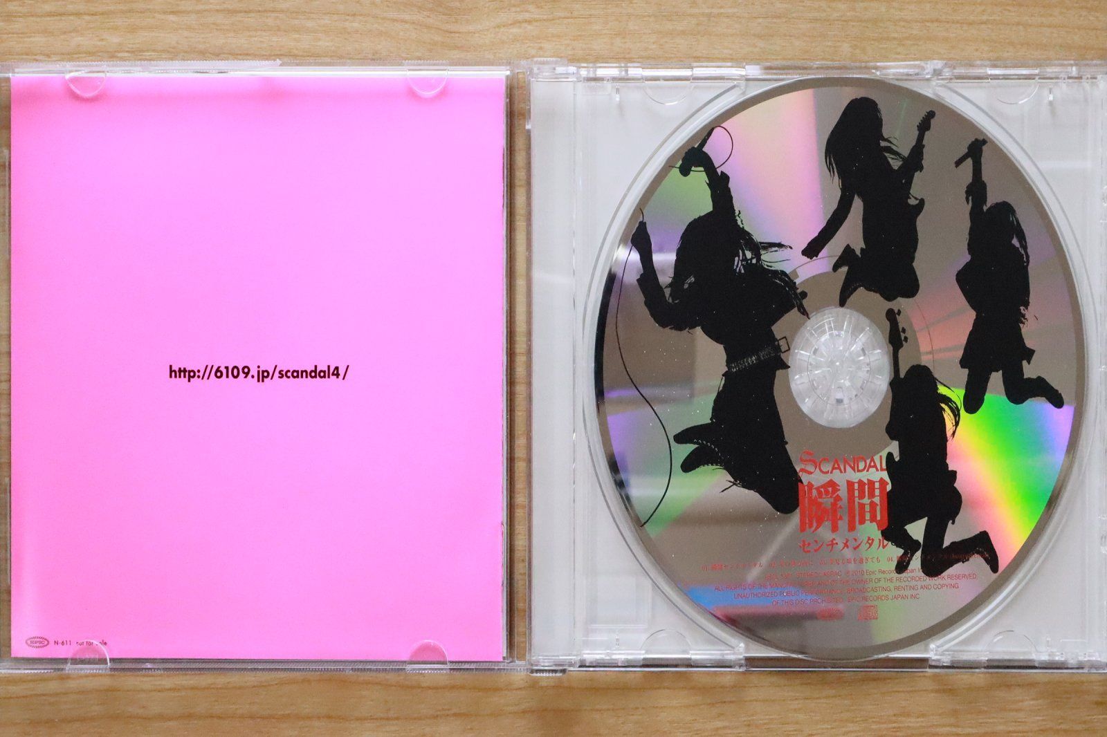 国内盤CD☆スキャンダル/SCANDAL□ 瞬間センチメンタル 【ESCL3381