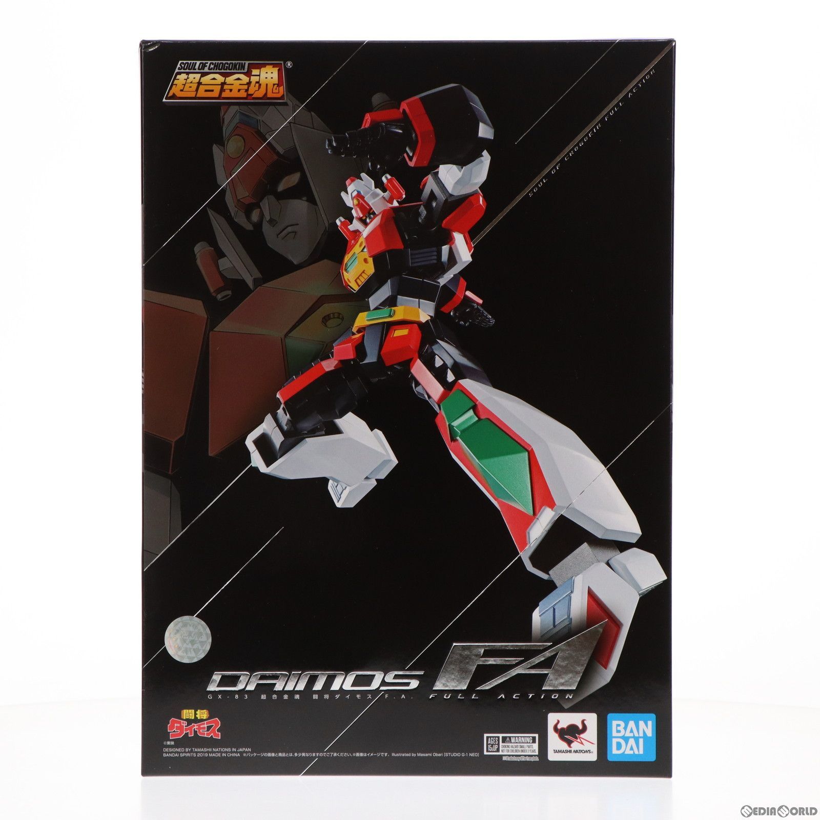 中古】[TOY]超合金魂 GX-83 闘将ダイモス F.A. 完成トイ バンダイ