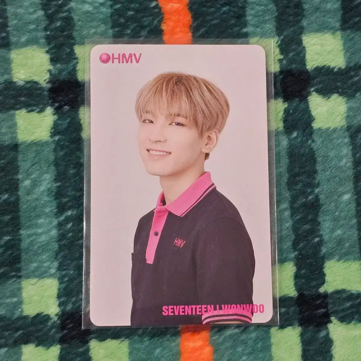 SEVENTEEN(セブンティーン・セブチ) ウォヌ(WONWOO) HMV 店員 新年