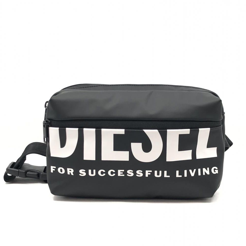DIESEL BOLDMESSAGE ボディバック ブラック ディーゼル ボールド
