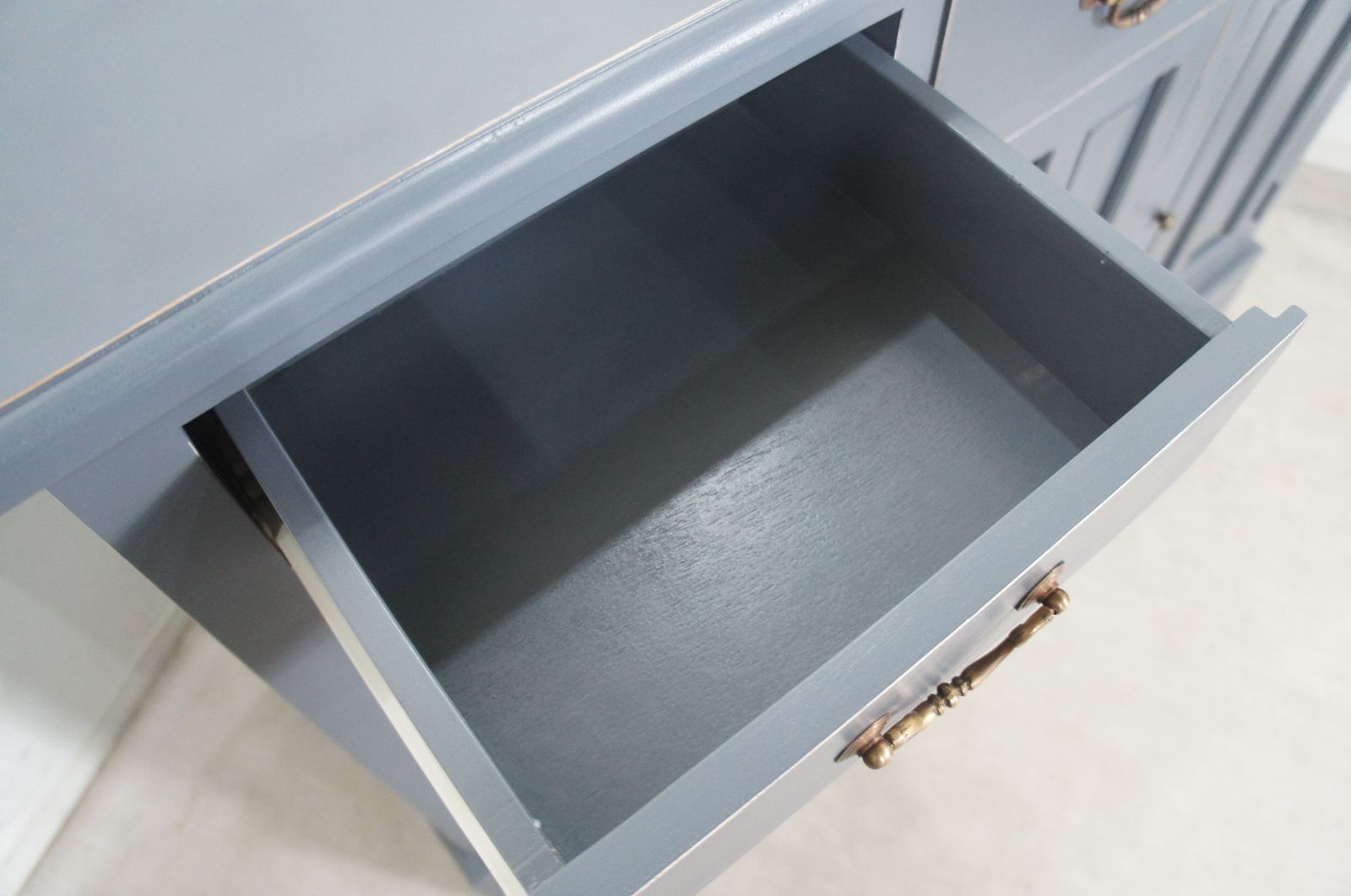 アンティーク調 レジスターカウンター サイドボード 3ドロワー oth-224-GRY MARWIL-DEMENAGEMENTS_CH