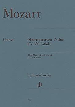 (未使用･未開封品)モーツァルト : オーボエ四重奏曲 ヘ長調 KV370 (オーボエ四重奏) ヘンレ出版 中古】【非常に良い】モーツァルト : オーボエ四重奏曲 ヘ長調 KV370
