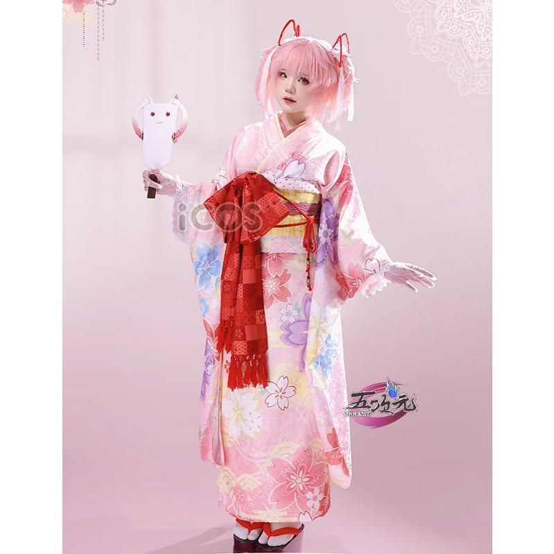 高品質 ICOS 魔法少女まどか☆マギカ コスプレ 鹿目まどか 和服 高品質 ICOS 魔法少女まどか☆マギカ コスプレ 鹿目まどか 和服