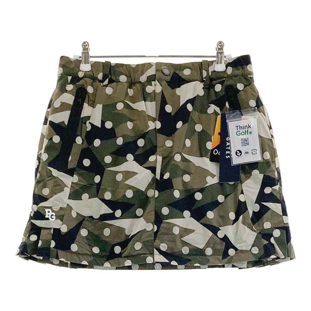 サイズ 1 PEARLY GATES パーリーゲイツ 055-2234104 スカート カモフラ カーキ系 240101527568 ゴルフウェア レディース ストスト