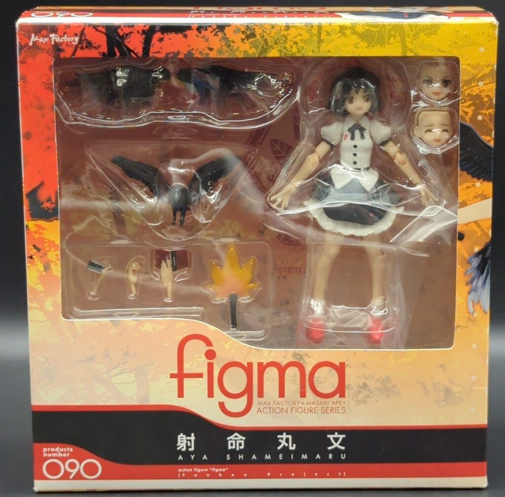 【箱のみ開封】 figma 射命丸文 090 東方Project フィギュア MAXFACTORY figma 東方Project 射命丸文 90 - メルカリ