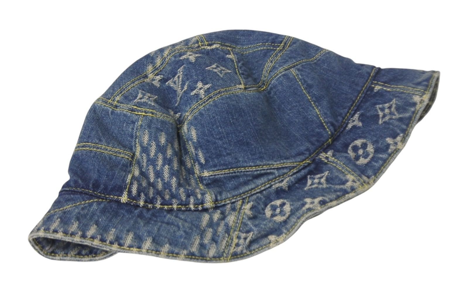 極美品】ルイヴィトン×NIGO デニム モノグラム バケットハット