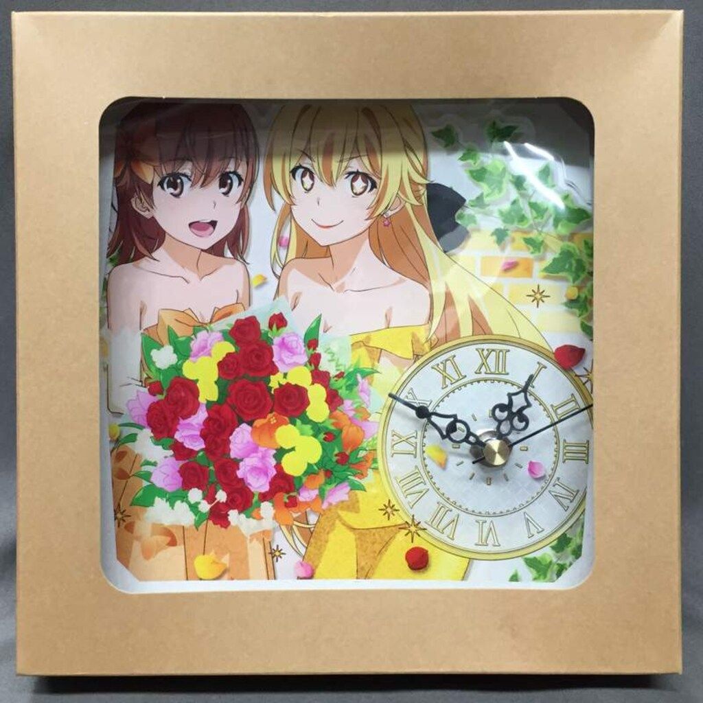 とある科学の超電磁砲 ラッキーチャレンジくじ 時計セット 御坂美琴 ラッキーチャレンジくじ とある科学の超電磁砲T 超電磁砲