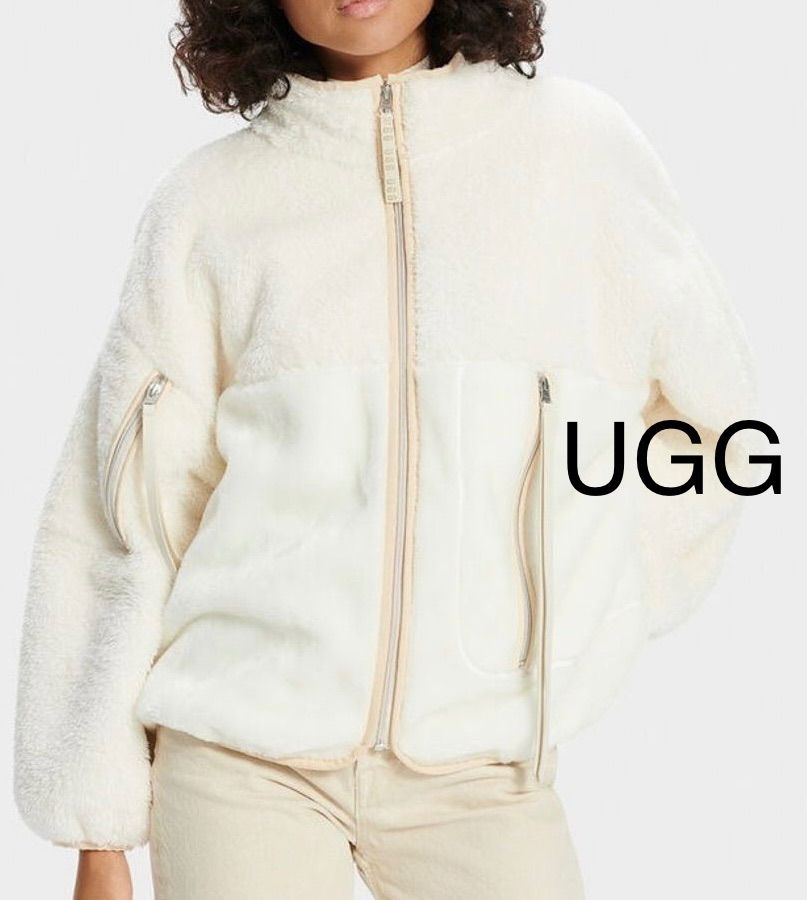 UGG 【アグ】MARLENE SHERPA ボアジャケット ふわもこ - メルカリ