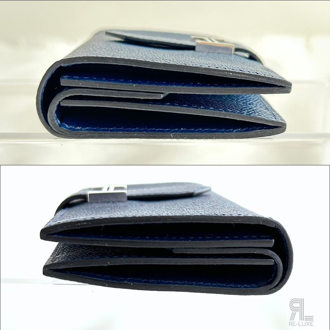 新品✦W刻印 2024年製HERMES ベアンミニ エプソンNAVY SV金具 新品・未使用】W刻印 2024年製✦正規品HERMES ベアンミニ エプソンNAVY