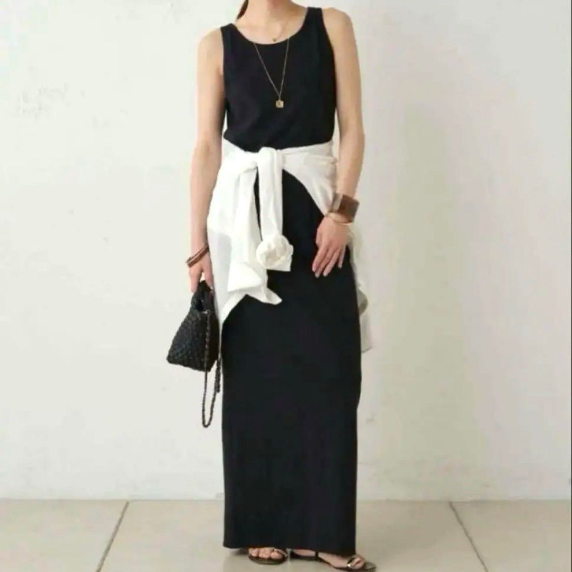 Loungedress ラウンジドレス アメスリタンクワンピース ノースリーブ 