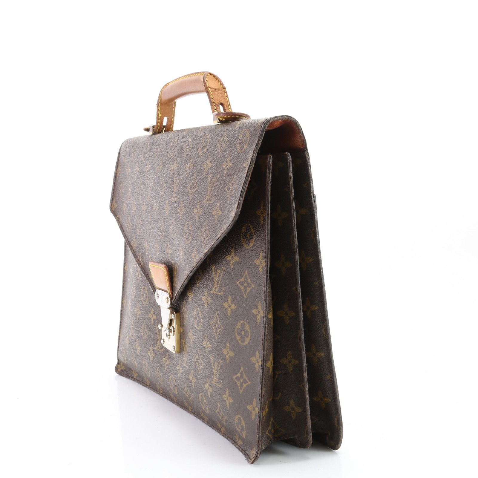 大注目】 LOUIS VUITTON モノグラム コンセイエ 本革 M53331 - バッグ