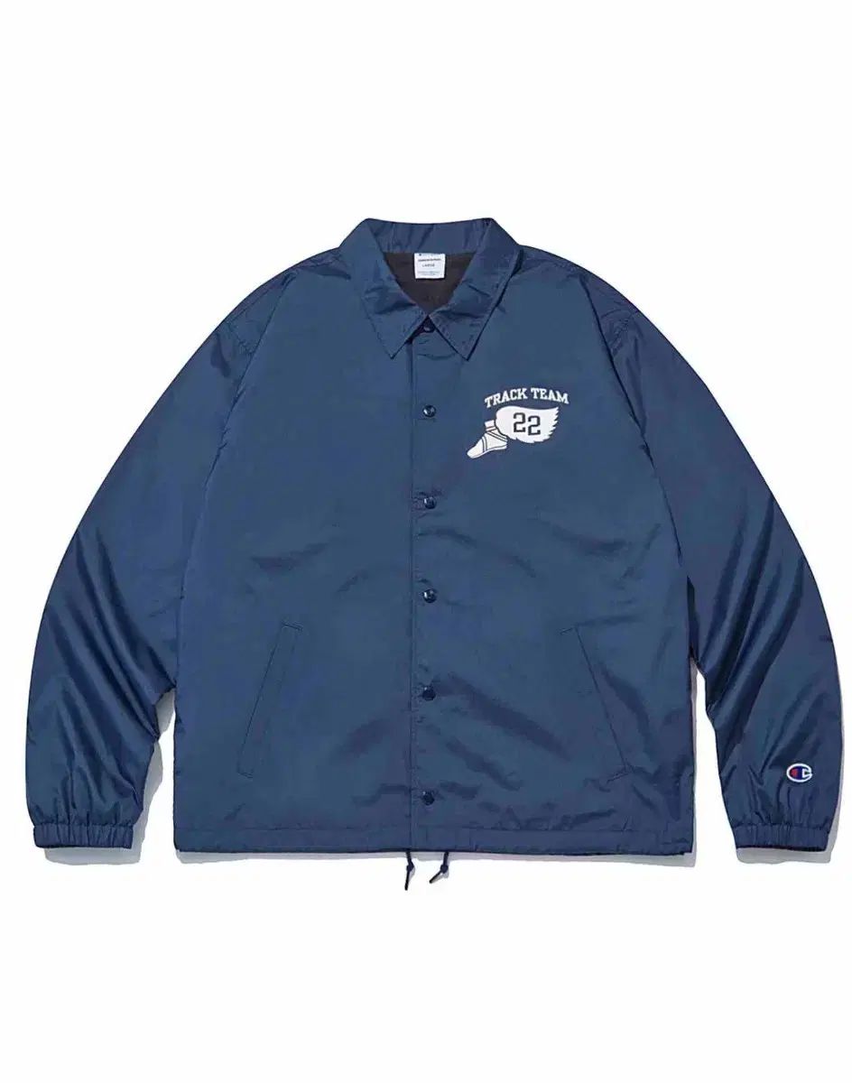 thisisneverthat ディスイズネバーザット ネバザ Champion チャンピオン コーチジャケット ネイビー