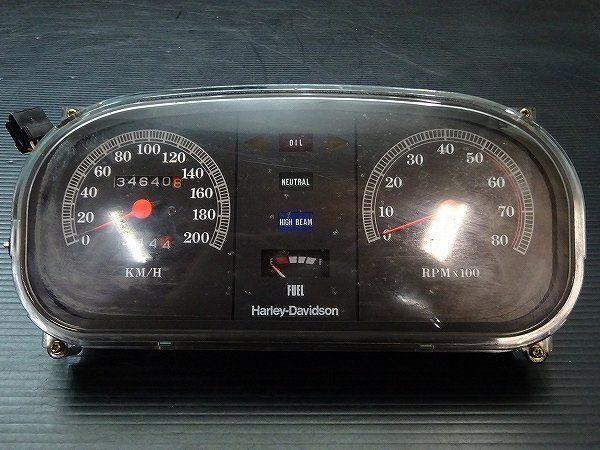 ハーレー エボ FLHTC1340 純正 メーター ♪ E3024