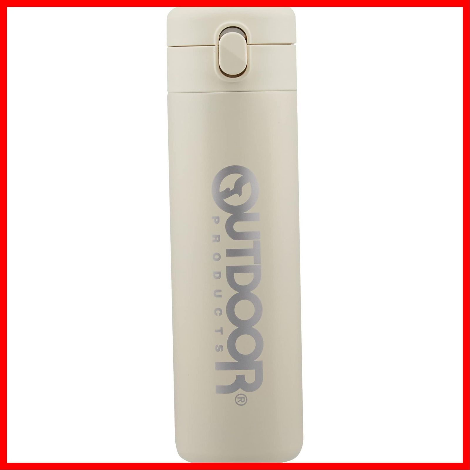【人気商品】【 オフホワイト ボトル ワンプッシュ 】 ステンレス 480ml プロダクツ アウトドア 314-294 東亜金属