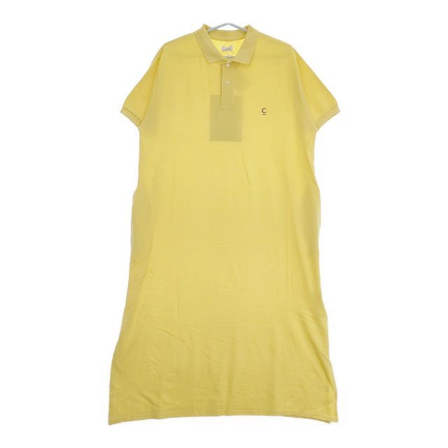 CIOTA 定価 Polo Shirts Dress drop tail CSLM-130-WP 定価27500円 半袖 ワンピース イエロー レディース シオタ 5-0421S∞