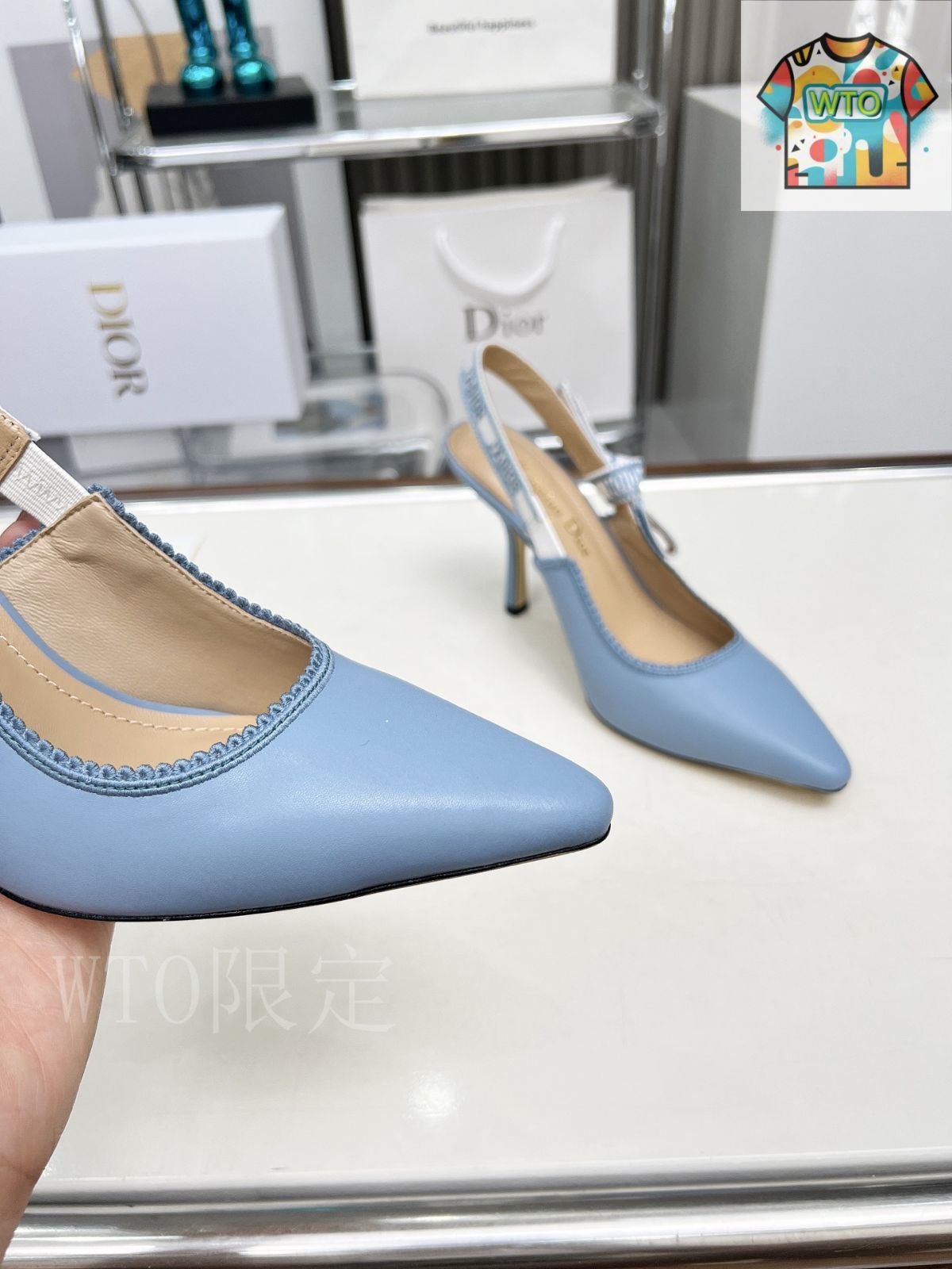 美品♡DIORハイヒール Dior Pre-Loved J'adior slingback pumps for Women - Black in