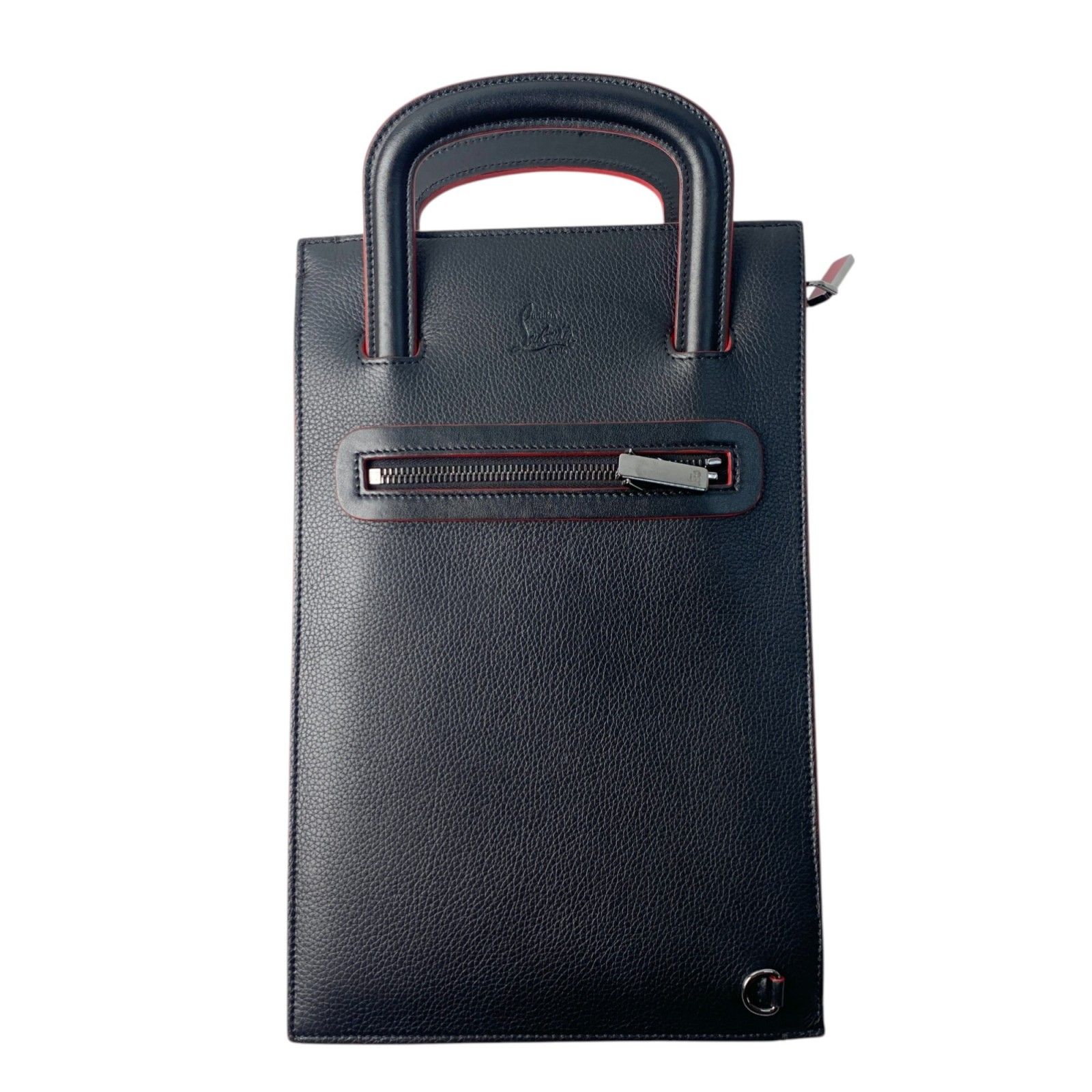 美品 クリスチャンルブタン Christian Louboutin メンズ 3way トリック  