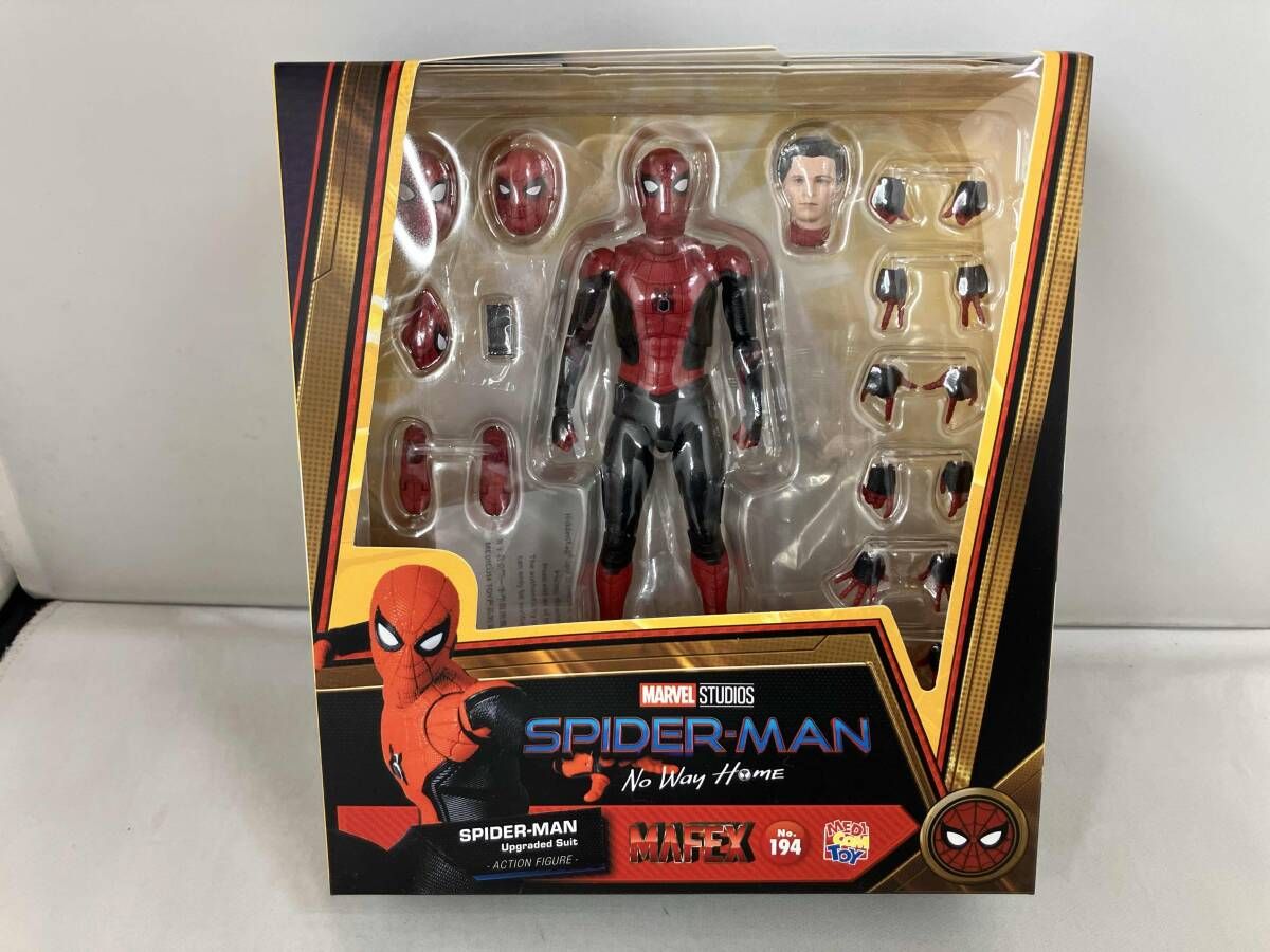 マフェックス No.194 UPGRADED SUIT スパイダーマン MEDICOM TOY LIFE ENTERTAINMENT SPIDER-MAN Upgraded Suit（NO