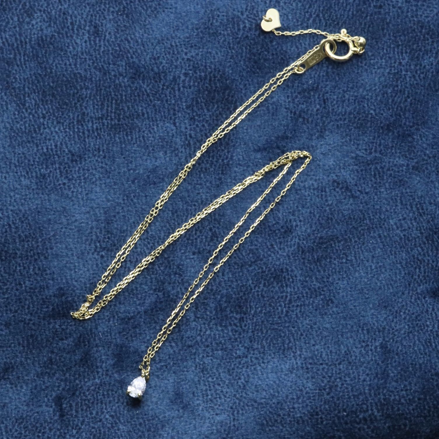 LKサロン K18 ダイヤモンド 0.20ct Baby SHIZUKU しずく ペアシェイプ  