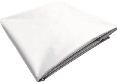 TRUSCO トラスコ中山 ターポリンシート ホワイト 0.35 mm厚 code 7654324