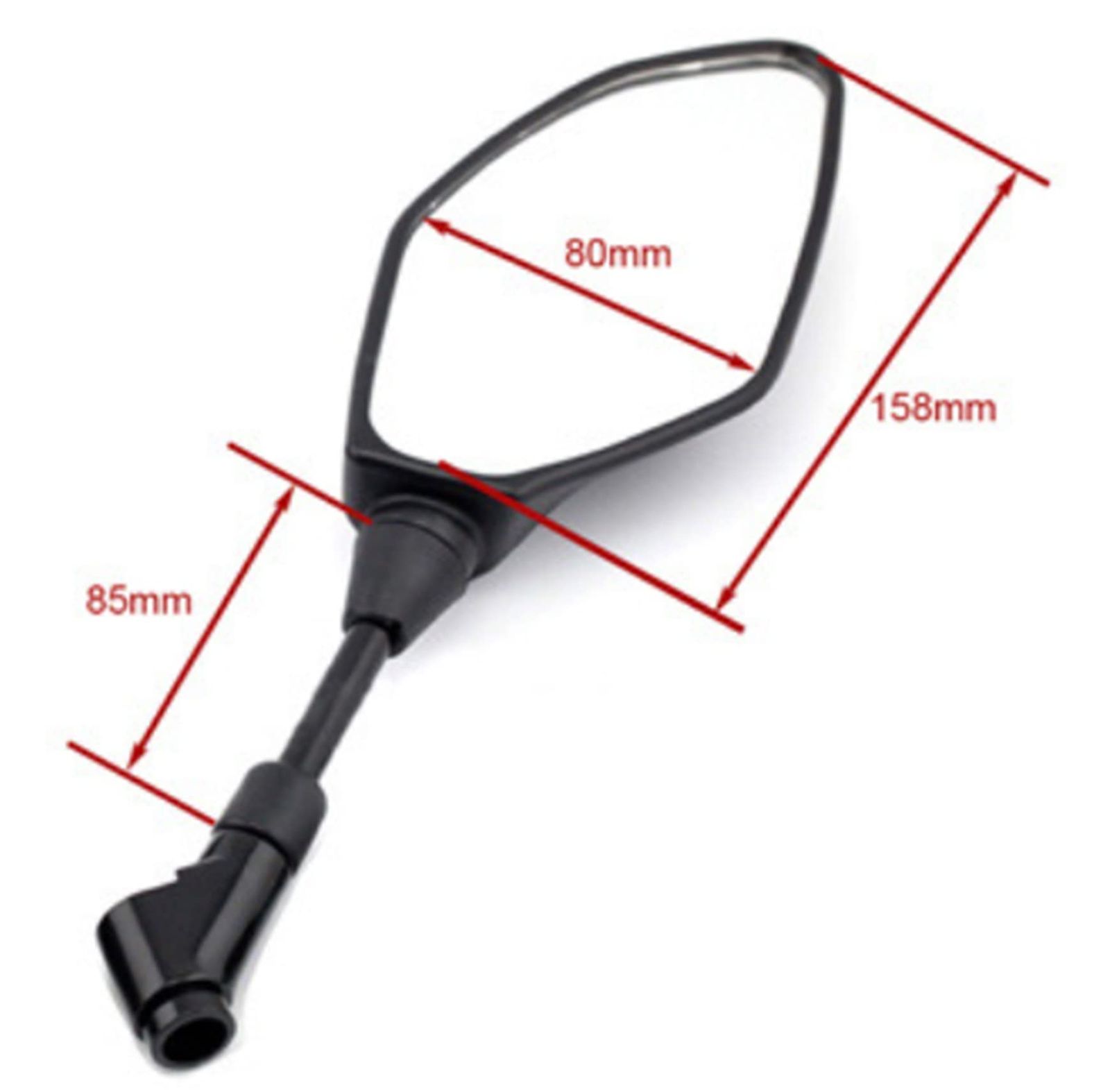 バイクミラー 左右セット YAMAHA XJR400R 【セール特価】 aiNET 汎用