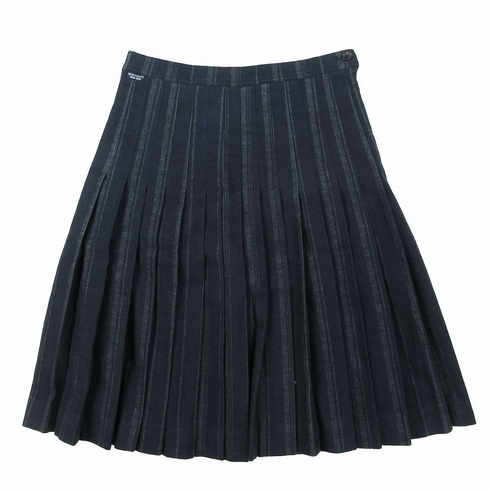 大判値下げ❗新品マドモアゼルノンノン 綿麻 ストライプ、ヒッ 大判値下げ❗新品マドモアゼルノンノン 綿麻 ストライプ、ヒッ