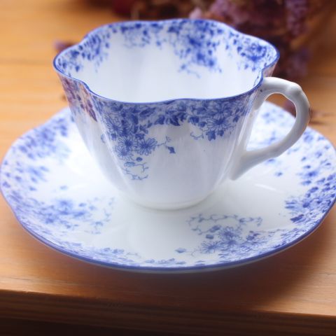 人気が高い シェリー Shelley Dainty Blue ディンティブルー カップ シェリー
