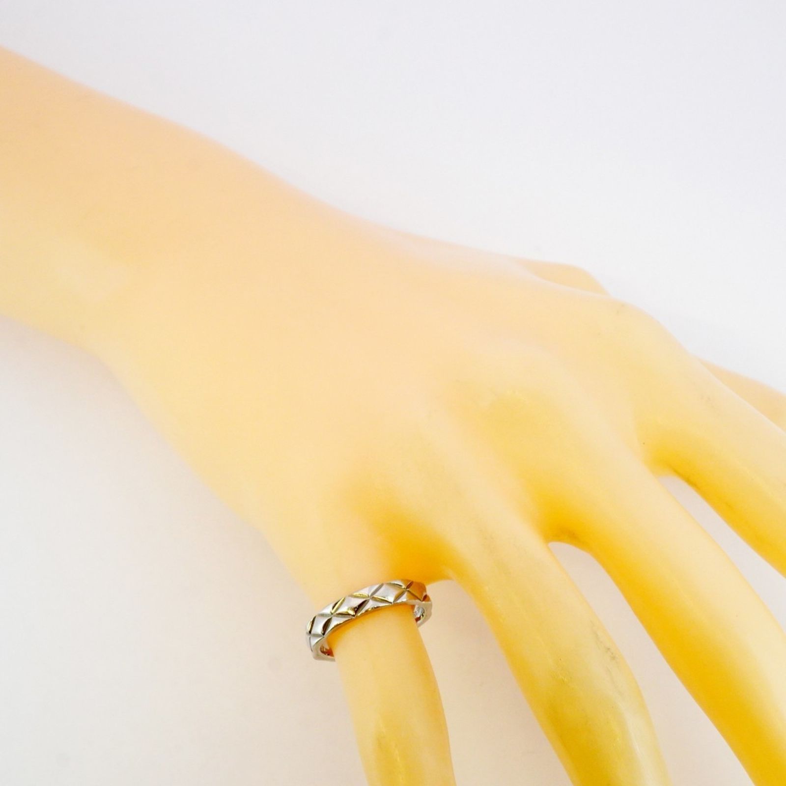 シャネル Chanel シャネル リング マトラッセ Pt950 プラチナ ＃48レディース FORTGASGNV_COM_BR