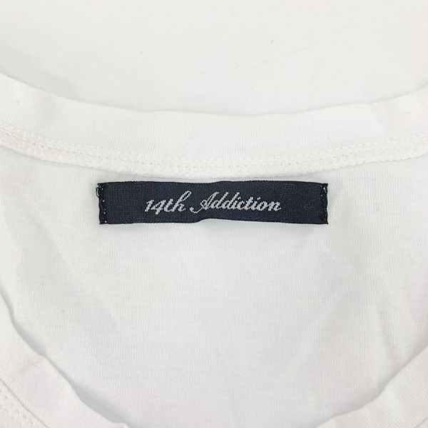 14thaddiction カットソー　t-shirt 14th Addiction 14th addiction T-shirt | Grailed