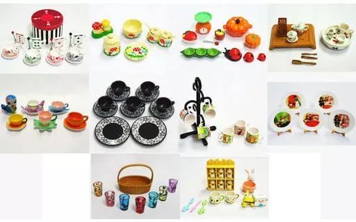 ぷちサンプル おとぎの国の食器たち リーメント 値下げ☆ リーメント